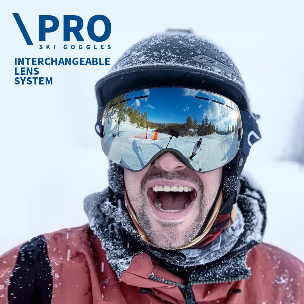 Glasses Skiing Mask Snowboard Men Women Snow Goggles