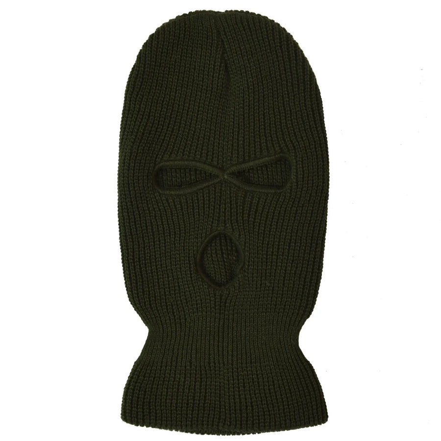 Motorcycle Windproof Full Face Knit Hats Custom SkiMask Men Warm Wool
