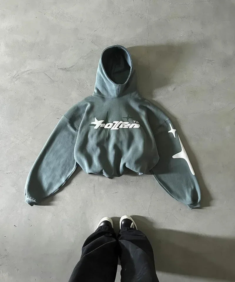 Harajuku Men Loose and Casual Sweatshirt demon slayer