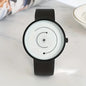 Concept Pointless Creative Wormhole Academy Style Couple Student Versatile Watch Black Technology Trend Personality