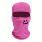 3pcs/2pcs/1pc Smiling Face Print Ski Mask Balaclava Face Mask for Men Women UV Protection Windproof Scarf for Snowboard