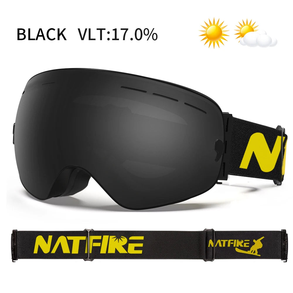 Glasses Skiing Mask Snowboard Men Women Snow Goggles