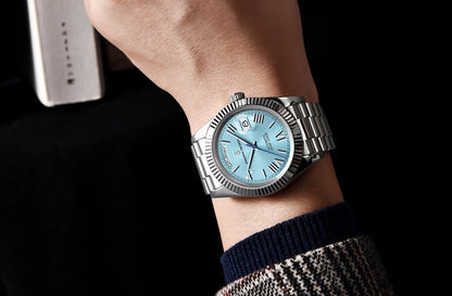 PAGANI DESIGN 2025 DD40 Men's Watches Luxury Automatic Watch Men AR Sapphire Glass Mechanical Wristwatch Men 10Bar Japan NH36A