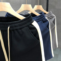 Men's Shorts Loose Drawstring Black Male Short Pants Essential Xl Dry Fit 3 Quarter Small Size Thin Stylish Y2k Personalizate
