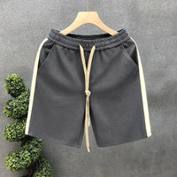 Men's Shorts Loose Drawstring Black Male Short Pants Essential Xl Dry Fit 3 Quarter Small Size Thin Stylish Y2k Personalizate