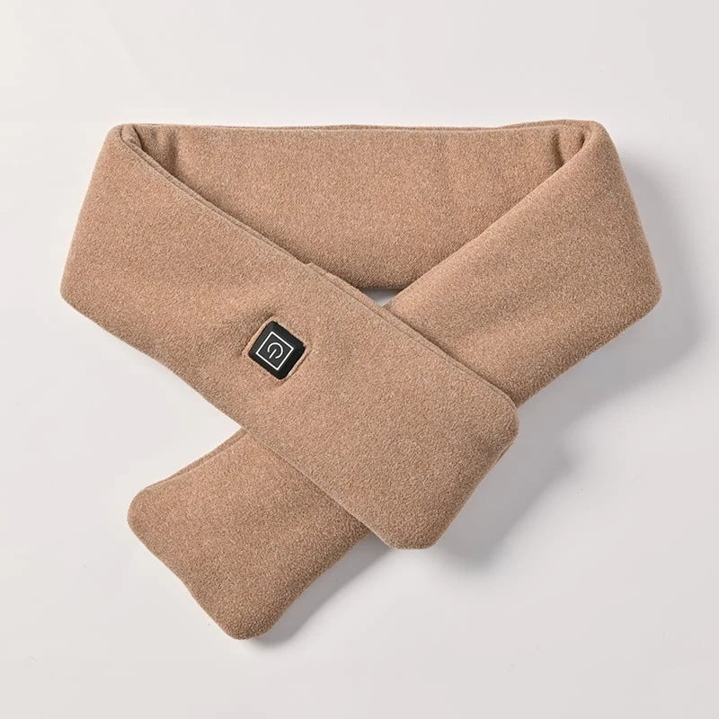 USB Women Men Heating Scarf Temperature Scarf