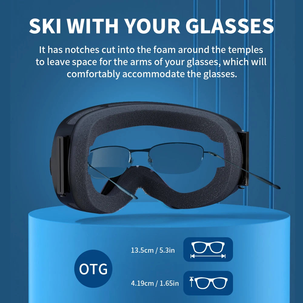 Glasses Skiing Mask Snowboard Men Women Snow Goggles