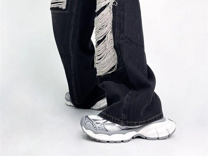 American wide-leg pants