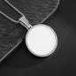 Iced Out Letter Savage Pendant Shiny Bing Cubic Zirconia Hip Hop Necklace Men\\\'s Cool Rock Rap Trend Jewelry