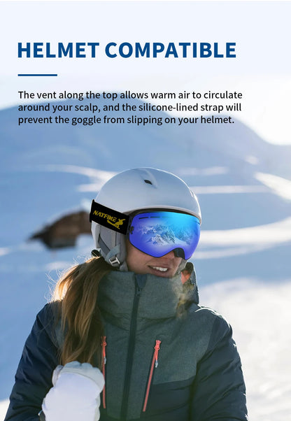 Glasses Skiing Mask Snowboard Men Women Snow Goggles