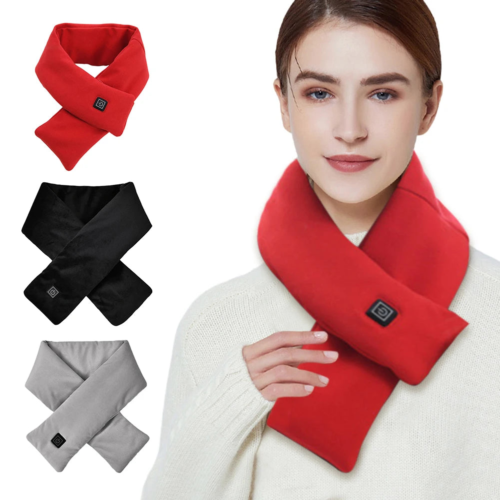 Electric Heating Scarf USB Charging Electric Heated Scarf Washable