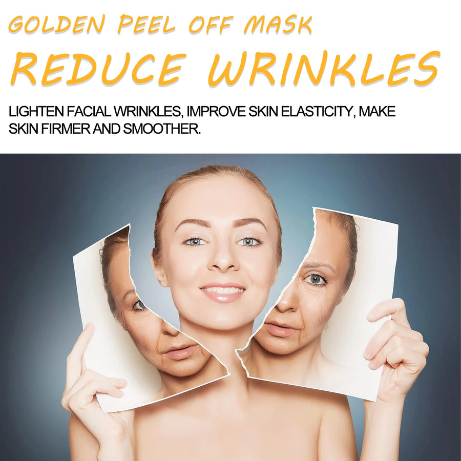 24K Gold Foil Peel-Off Facial Mask