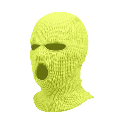 Motorcycle Windproof Full Face Knit Hats Custom SkiMask Men Warm Wool