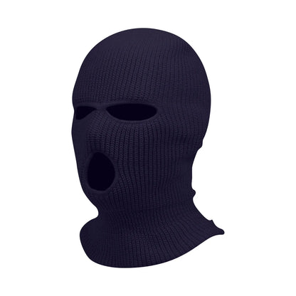 Motorcycle Windproof Full Face Knit Hats Custom SkiMask Men Warm Wool