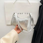 Y2k Vintage Women Underarm Bag Korean Casual Cute White Shoulder Bag Ladies Slings