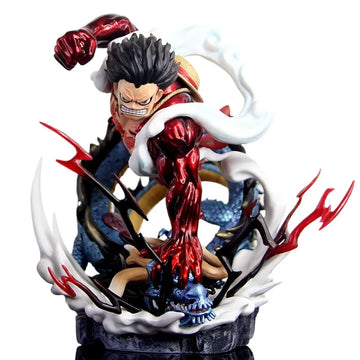 One Piece Monkey D Luffy Gear 4 17cm Anime Figurine Model GK Action Figure PVC Statue Collection Toy Figma