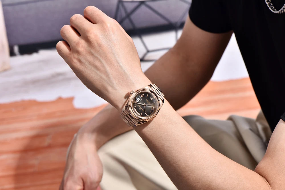 PAGANI DESIGN 2025 DD40 Men's Watches Luxury Automatic Watch Men AR Sapphire Glass Mechanical Wristwatch Men 10Bar Japan NH36A