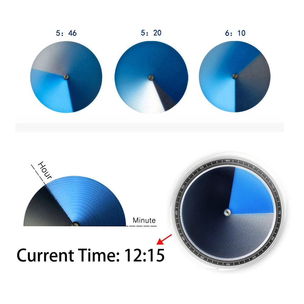 Enmex Individualization special wristwatch canvas  creative design Mysterious Gradient Blue fashion quartz clock men watch
