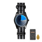 Enmex Individualization special wristwatch canvas  creative design Mysterious Gradient Blue fashion quartz clock men watch