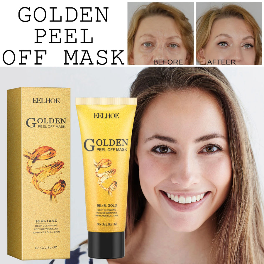24K Gold Foil Peel-Off Facial Mask