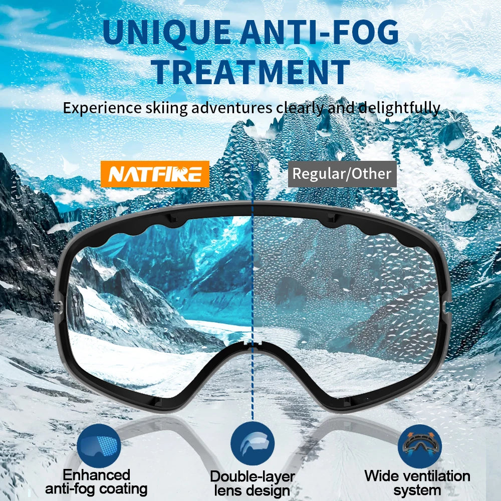Glasses Skiing Mask Snowboard Men Women Snow Goggles
