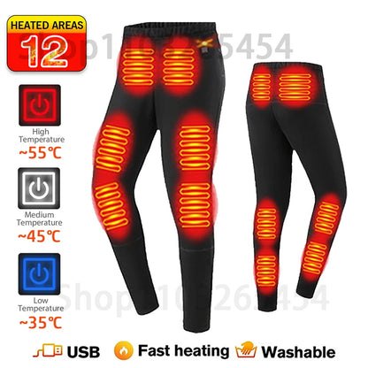 New 52 Areas Heated Underwear Winter