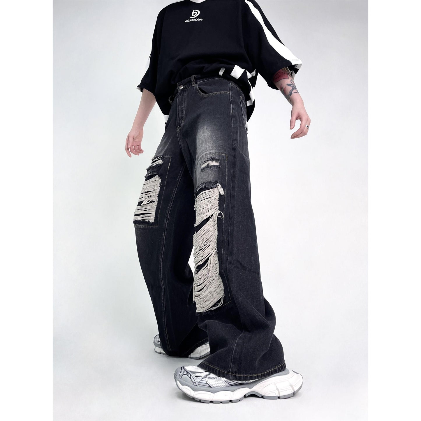 American wide-leg pants