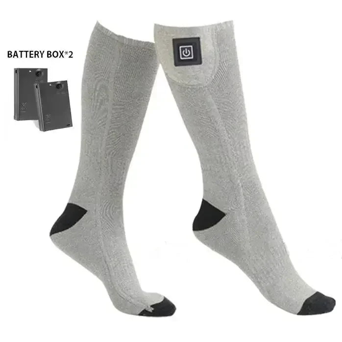 Heating Socks with Battery Box Rechargeable Anti-Cold Men