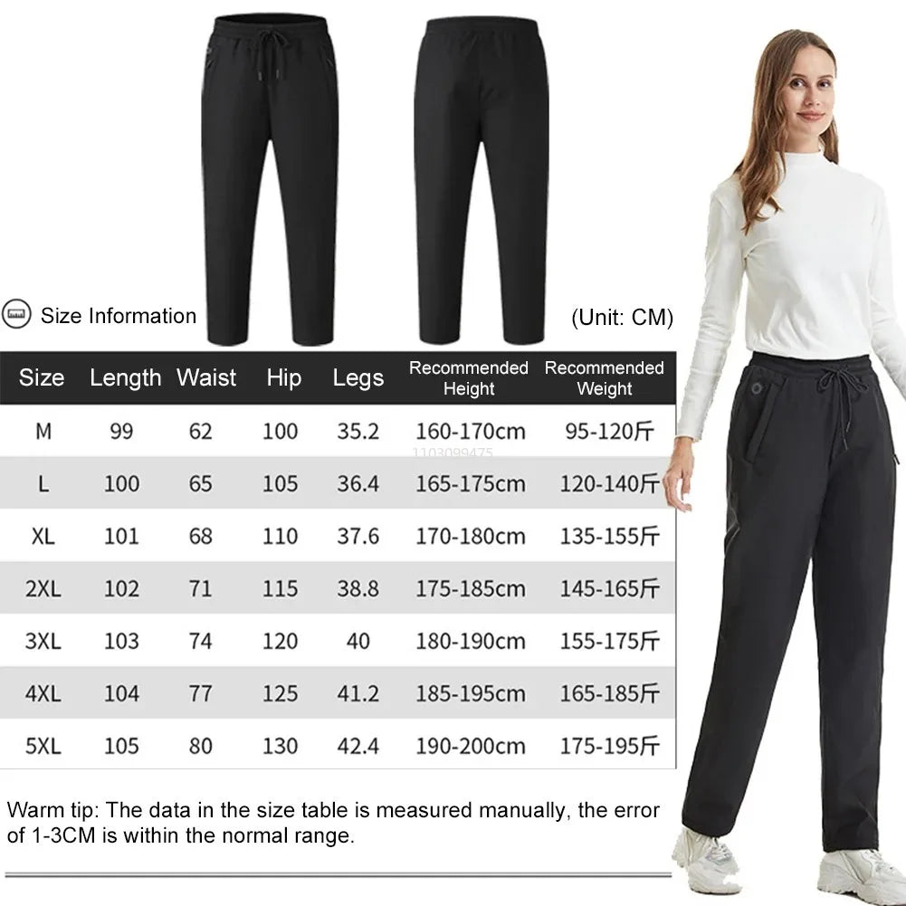 8 Areas Self Heated Pants Winter