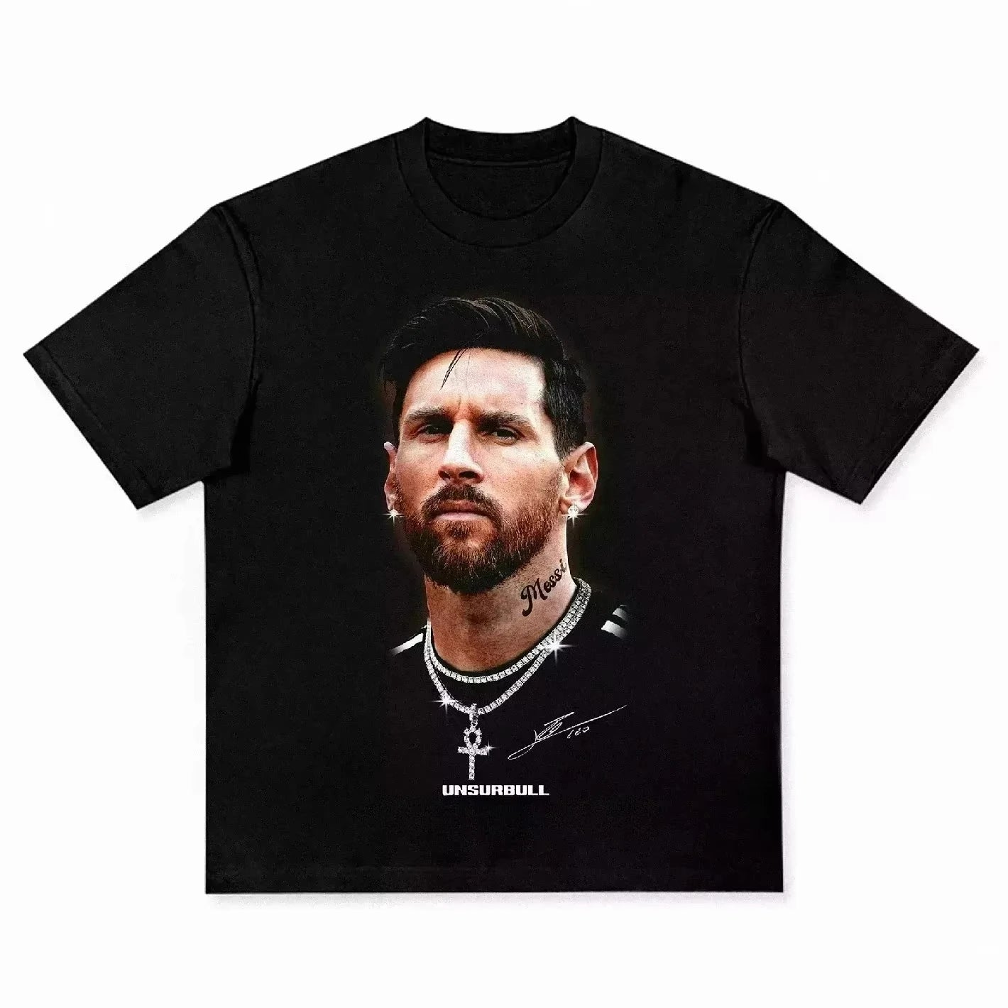 Men's T-shirt Cristiano Ronaldo fútbol superestrella Super moda impresa camiseta hombres desgastado algodón  Men's T-shirt
