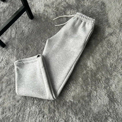 Autumn and Winter Street Casual Loose High-waisted Sweatpants Men