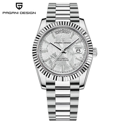 PAGANI DESIGN 2025 DD40 Men's Watches Luxury Automatic Watch Men AR Sapphire Glass Mechanical Wristwatch Men 10Bar Japan NH36A