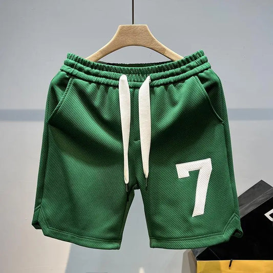 Drawstring Embroidery Sports Baggy Male Short Pants New In Pant 2025 Dry Fit
