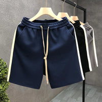 Men's Shorts Loose Drawstring Black Male Short Pants Essential Xl Dry Fit 3 Quarter Small Size Thin Stylish Y2k Personalizate