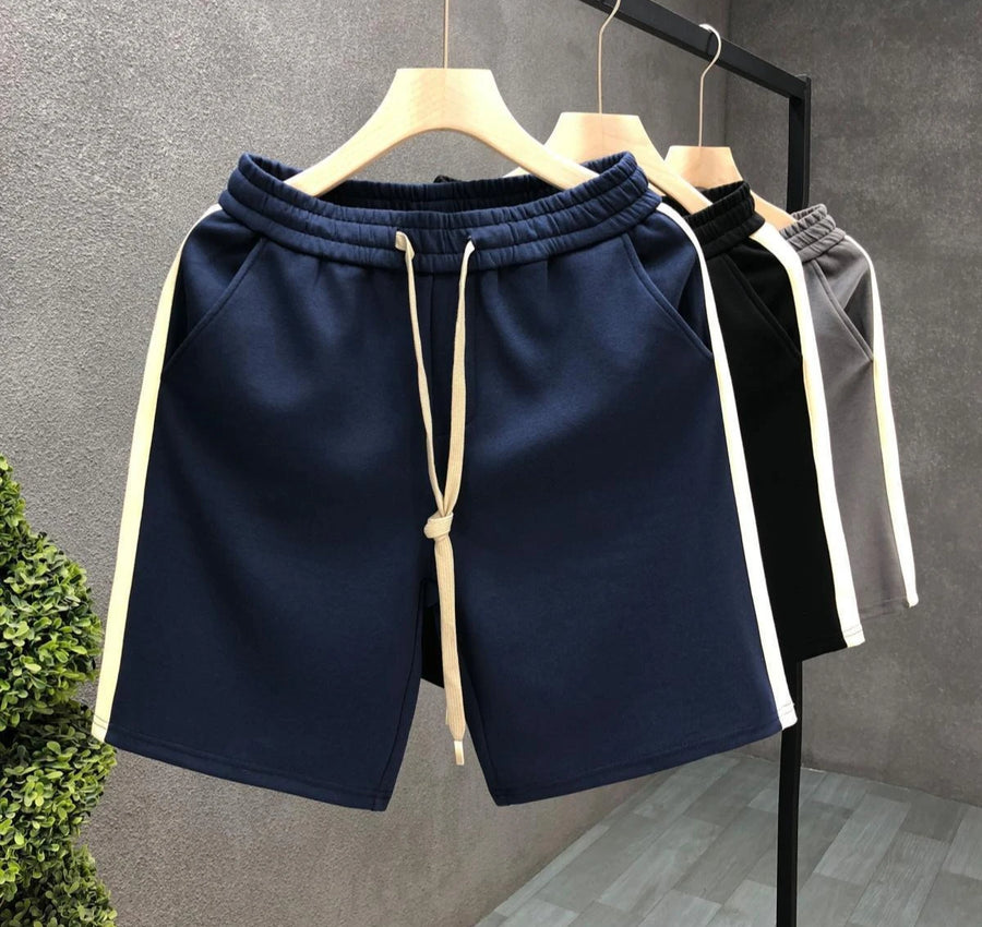 Men's Shorts Loose Drawstring Black Male Short Pants Essential Xl Dry Fit 3 Quarter Small Size Thin Stylish Y2k Personalizate