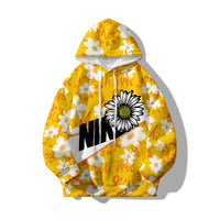 Spring and Autumn Hot selling New Cartoon Letter Graffiti 3D Digital Printing Fashion Youth Hoodie Men's and Women's Casual Top