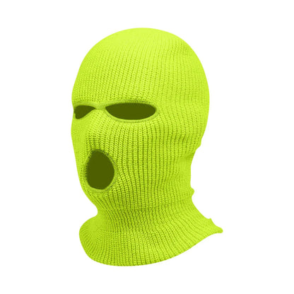 Motorcycle Windproof Full Face Knit Hats Custom SkiMask Men Warm Wool
