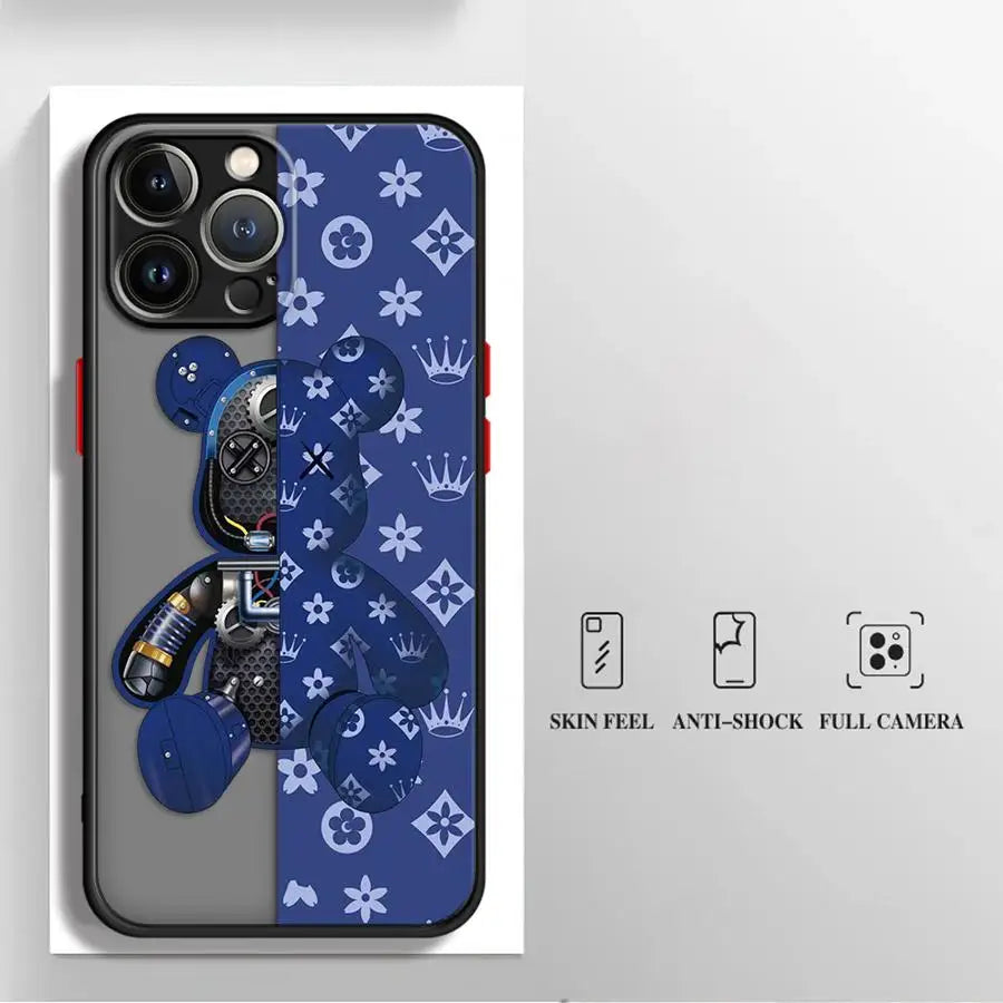 Phone Case for iPhone 16 15 11 12 13 14 Pro Max 16 Plus 12 Mini 7 8 XR XS 15Pro MAX 16e Cover