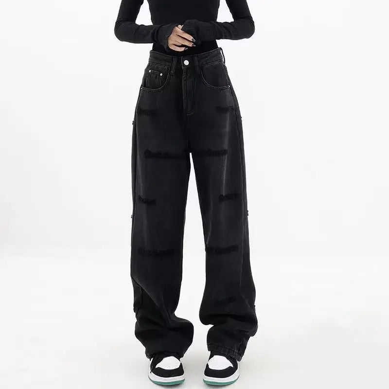 American wide-leg pants