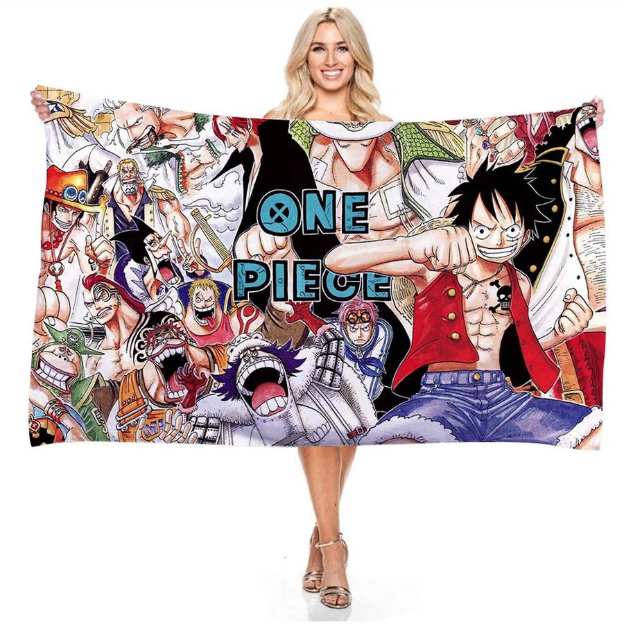 Anime One Piece 75*150cm Polyester Pirate Monkey D.Luffy Skull Flag One Piece Straw Hat Pirates Trumpet Banner Flag Gifts ﻿