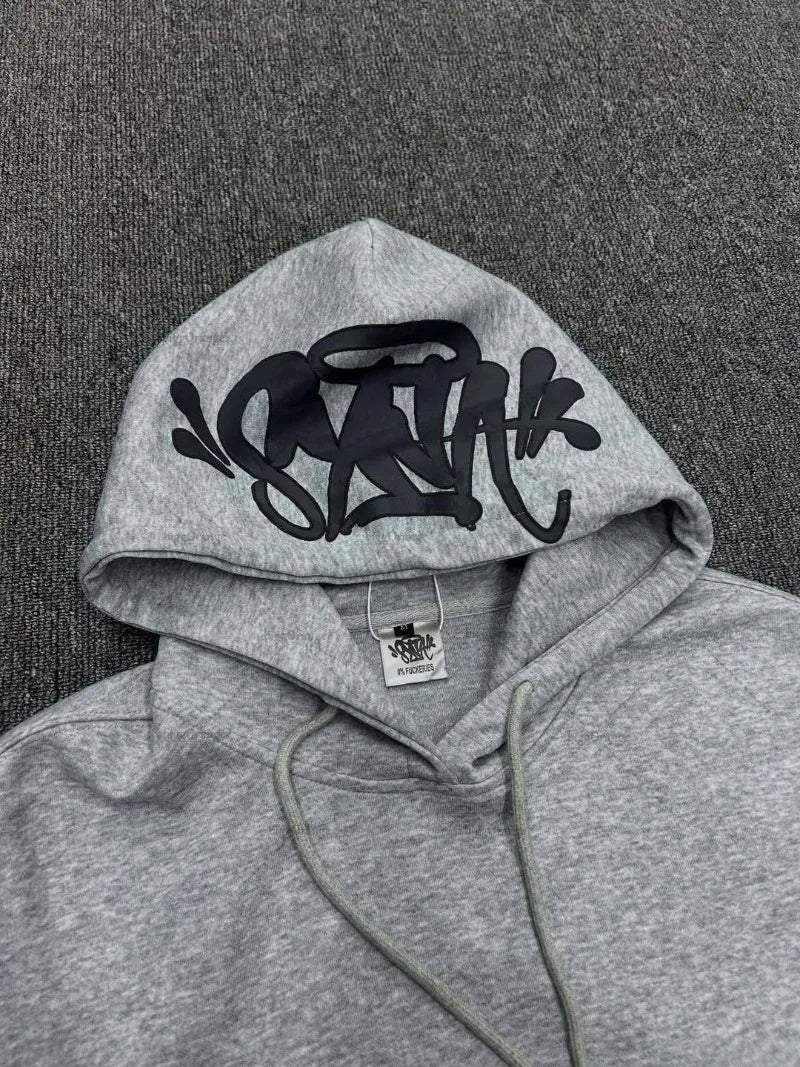Rock Hip-hop Harajuku High Street Fashion Trendy Brand Oversized Sweatshirt Women