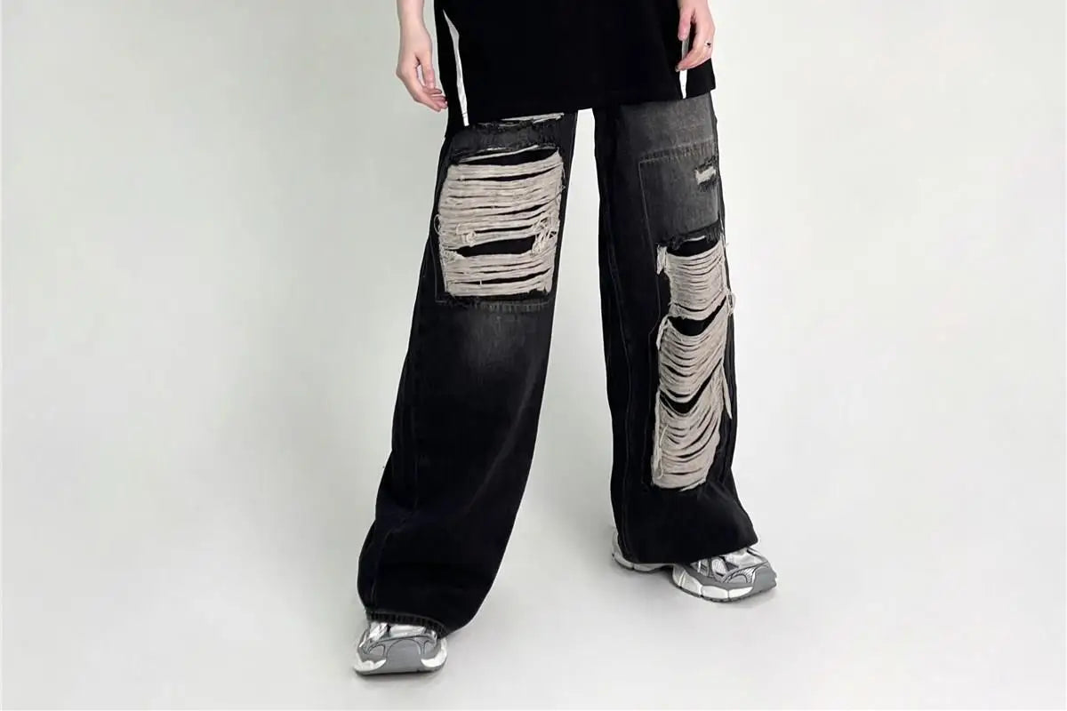 American wide-leg pants