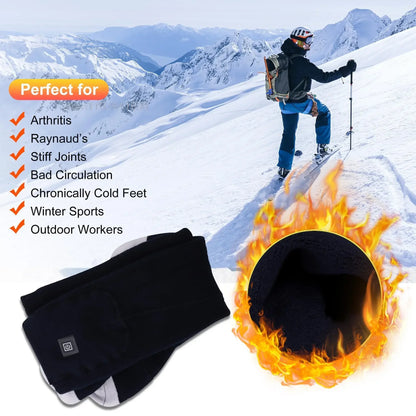 Heating Socks with Battery Box Rechargeable Anti-Cold Men