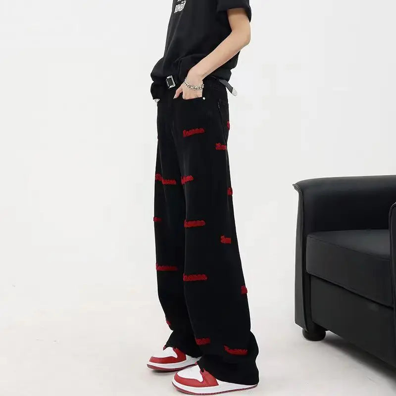 American wide-leg pants