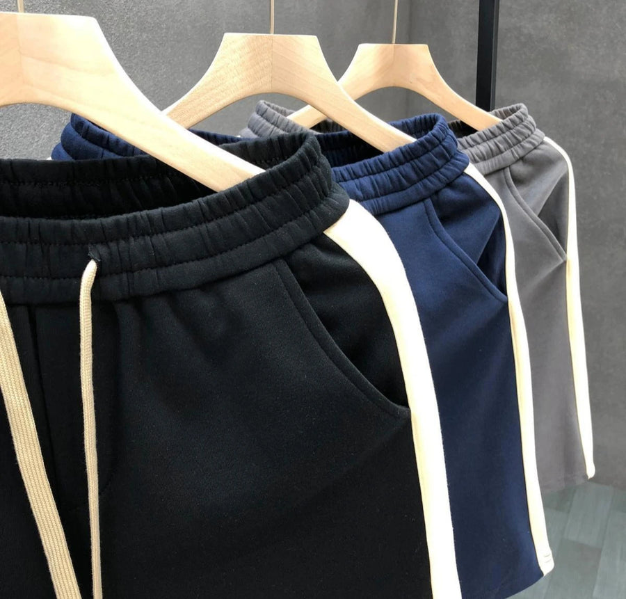 Men's Shorts Loose Drawstring Black Male Short Pants Essential Xl Dry Fit 3 Quarter Small Size Thin Stylish Y2k Personalizate