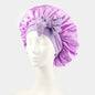 Satin Bonnet Silk Bonnet Adjustable Bonne For Sleeping Hair Bonnet With Tie Band Bonnets For Women Men