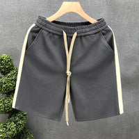 Men's Shorts Loose Drawstring Black Male Short Pants Essential Xl Dry Fit 3 Quarter Small Size Thin Stylish Y2k Personalizate