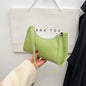 Y2k Vintage Women Underarm Bag Korean Casual Cute White Shoulder Bag Ladies Slings