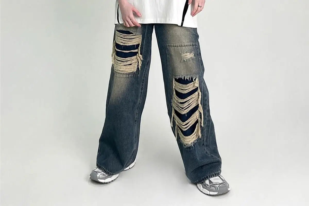 American wide-leg pants