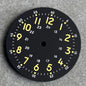 Brownish Red Field Watch Dial 29mm Luminous Marks Fit NH35 NH36 NH38 ETA 2824 PT5000 SKX Diver Mens Watch Parts New